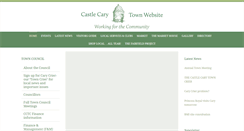 Desktop Screenshot of castle-cary.co.uk